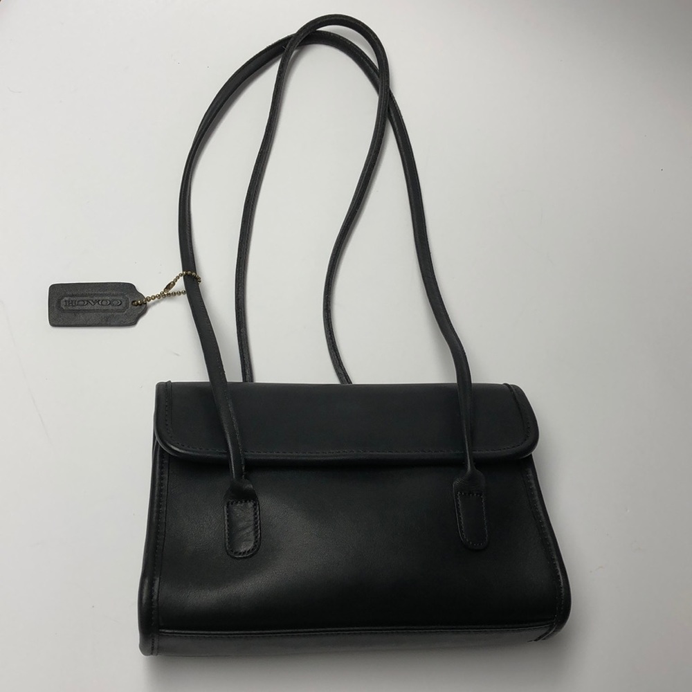 Coach Laurie #9032 in black leather